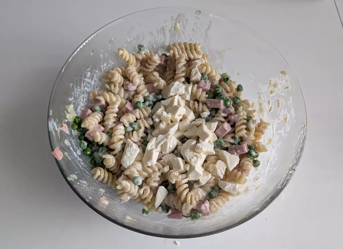 Napaka pri distribuciji: premalo mešanja