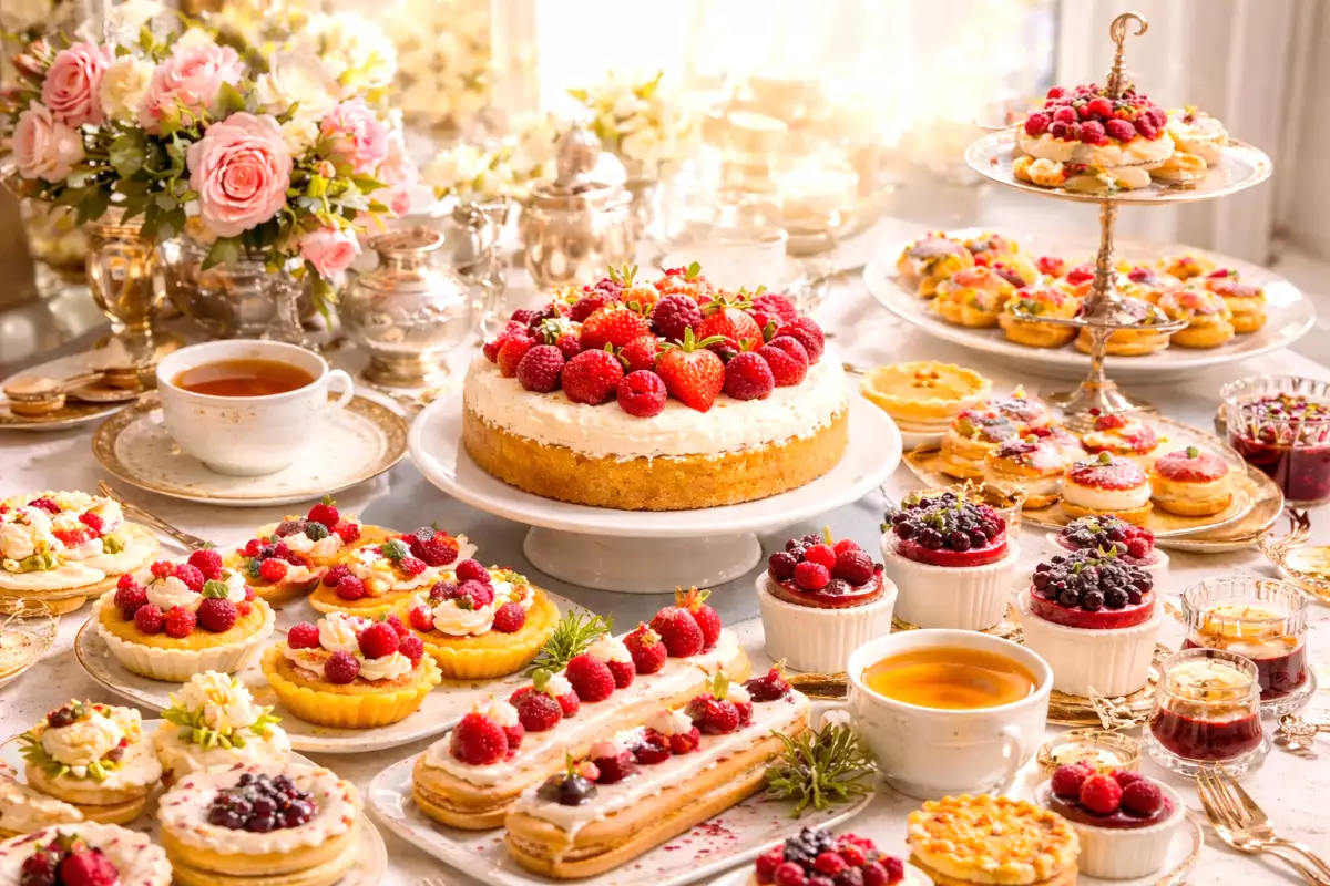 Popoldanski čaj v slogu Bridgertona? Teh 20 sladic je čisto užitno razkošje.
