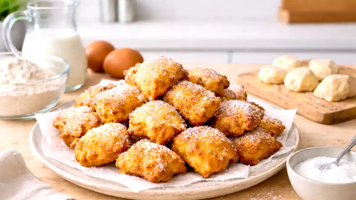 Laurent Mariotte razkrije podrobnosti, ki jih mnogi spregledajo, in preproste krofe spremeni v spomine na otroštvo za karneval.