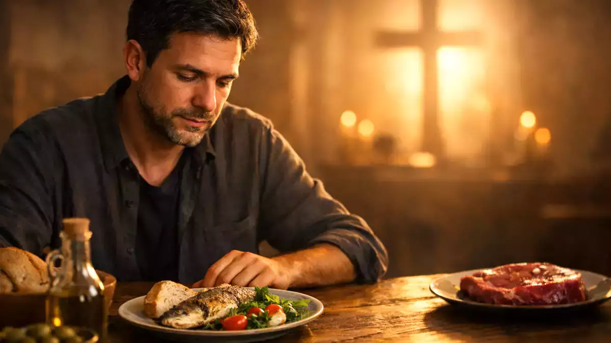 Zakaj v postnem času ne jemo mesa? Pravi pomen vzdržnosti in zakaj so dovoljene ribe