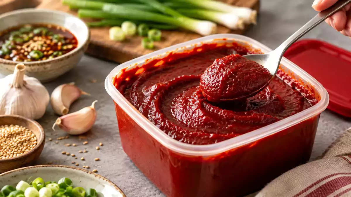 Gochujang po odprtju: kako ga shranjevati in odmerjati