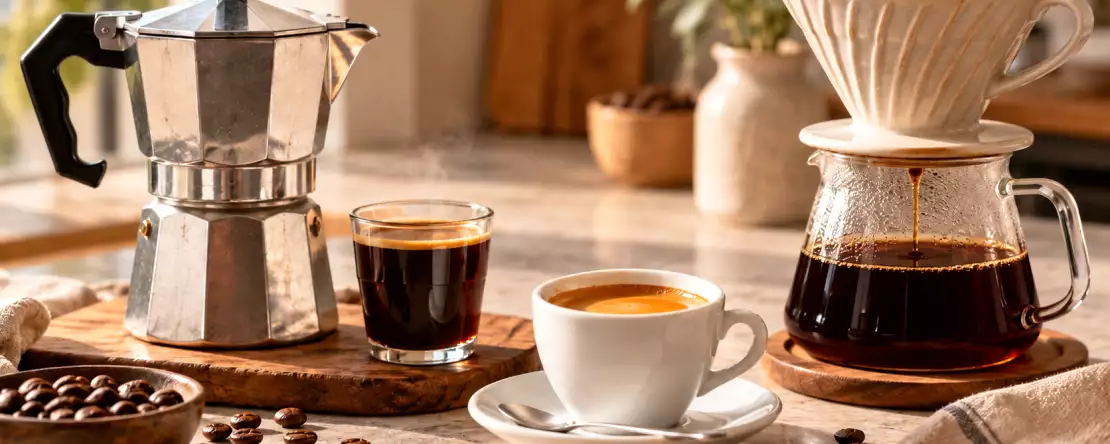 Moka, espresso ali filter: prava kava ni vedno enaka, ampak je odvisna od tvojega dneva