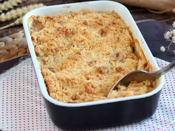 Vaš jabolčni drobljenec ni hrustljav? Napake, zaradi katerih postane mehak