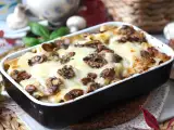 Recept Testenine al forno ai funghi: popoln kremni in žilavi recept za jesen
