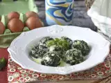 Recept Špinača in rikota malfatti, enostaven recept za domače testenine brez gnetenja