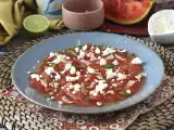 Recept Carpaccio iz lubenice: osvežilna poletna predjed