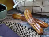 Recept Churros, pripravljen v aparatu za cvrtje na zraku