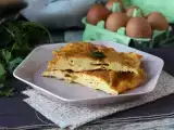Recept Omleta v zračnem cvrtniku, lahek recept, ne da bi umazali karkoli v kuhinji!
