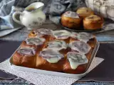Recept Cimetovi zvitki, cimetov brioš z vanilijevim prelivom