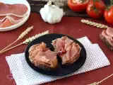 Recept Sendviči s paradižnikom in pršutom serrano