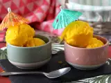 Recept Sorbet iz manga in limete s samo tremi sestavinami, pripravljen za uživanje v petih minutah!