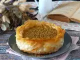 Recept Baklavski cheesecake s pistacijami, hrustljav in topljiv