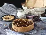 Recept Izjemno gurmanski cheesecake v slogu snickersa