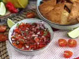 Recept Pico de gallo in domači tortilja čips