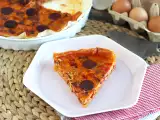 Recept Poper in chorizo quiche