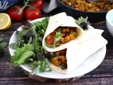 Recept Vegetarijanske fajitas s teksturiranimi sojinimi beljakovinami