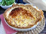 Recept Nizkomaščobni quiche s šunko, sirom in jogurtom!