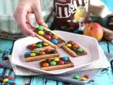 Recept Piškoti s kratkim kruhom in m&m's