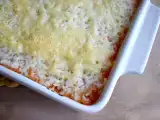 Recept Riž in paradižnikov gratin