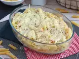 Recept Testenine s šunko in sirom gratin