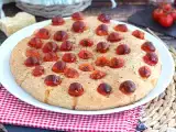 Recept Focaccia s češnjevim paradižnikom