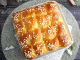 Recept Brioche butchy - brioche brez masla