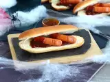 Recept Krvavi hot dogi za noč čarovnic