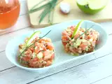 Recept Tartare iz svežega lososa in zelenega jabolka