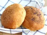 Recept Domače žemljice za burgerje
