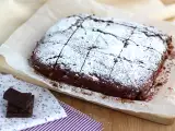 Recept Veganski brownie, brez jajc in mleka
