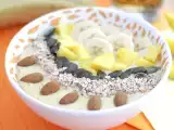 Recept Mango banana smoothie bowl