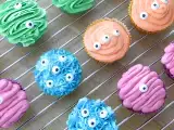 Recept Monster cupcakes za noč čarovnic