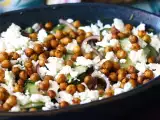 Recept Solata iz kumar, pražene čičerike, avokada in fete