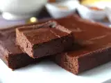 Recept Proteinski čokoladni brownie z rdečimi fižoli