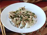 Recept Kitajski piščanec, kuhan na pari z ingverjem – izjemno mehak in aromatičen