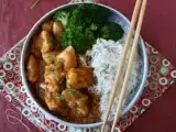 Recept Domača hrustljava piščančja jed »general tao«