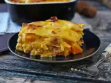 Recept Lazanja z bučo, špekom in orehi – kremasta in hrustljava