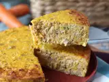 Recept Kiš brez testa s tuno, korenjem in skuto: preprost in bogat z beljakovinami