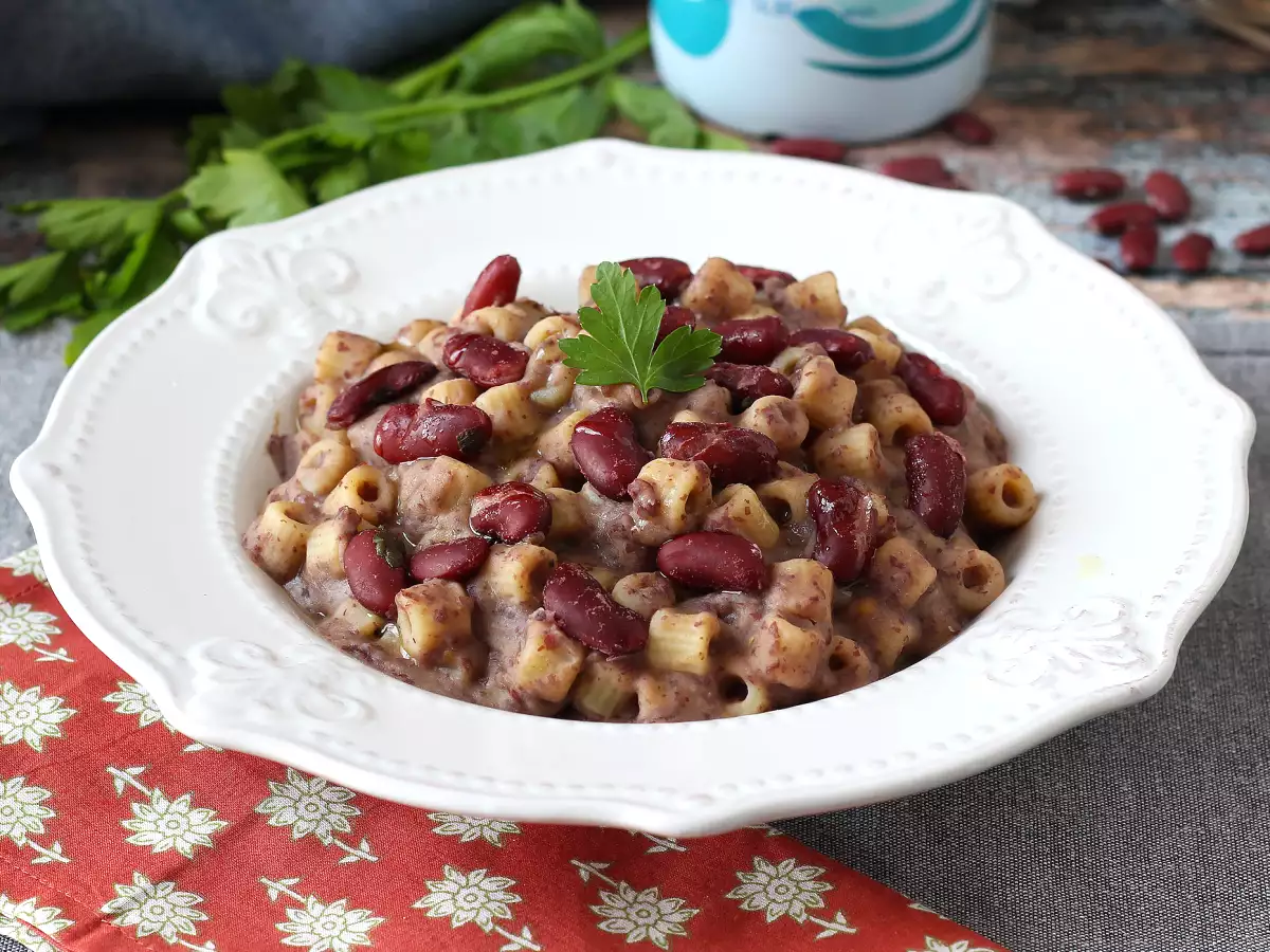 Recept Pasta e fagioli alla veneta: babičin kremni in okusni recept