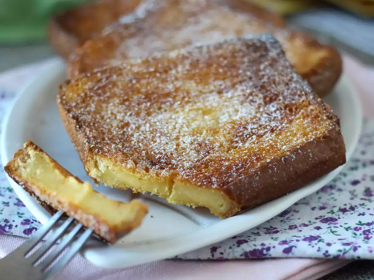 Recept Torrijas v zračnem cvrtniku s kruhom brioche, tradicija brez zapletov