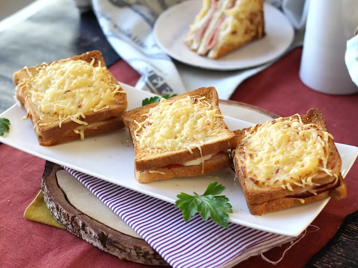 Recept Croque monsieur z airfryerjem