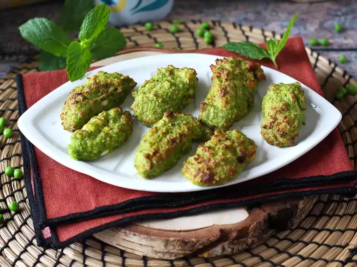 Recept Kroglice z grahom in feto v zračnem cvrtniku: okusne in zelo hitre za pripravo!