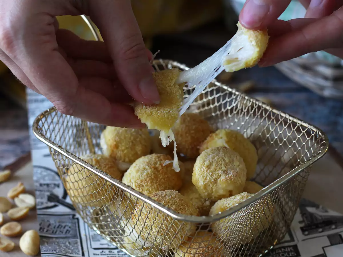 Recept Mozzarelline v zračni cvrtnik