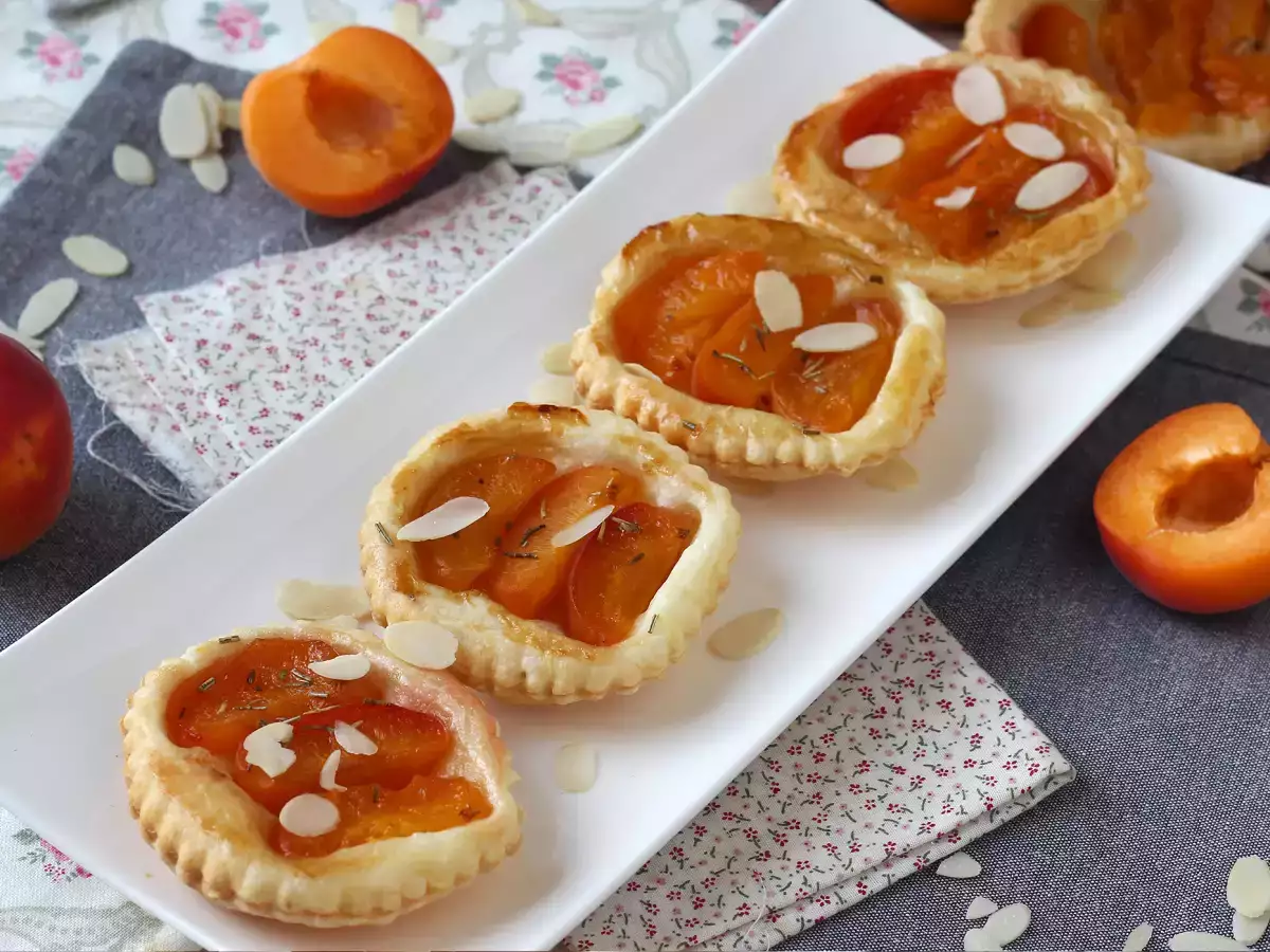 Recept Marelični tartelettes tatin, hitra sladica, ko imate goste!