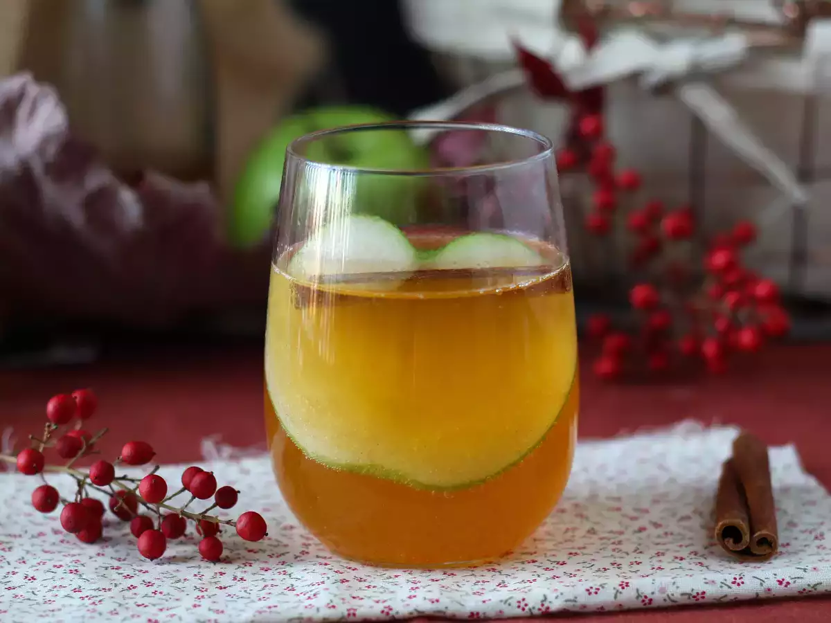 Recept Pumpkin spritz, pikanten koktajl z bučnim sirupom!