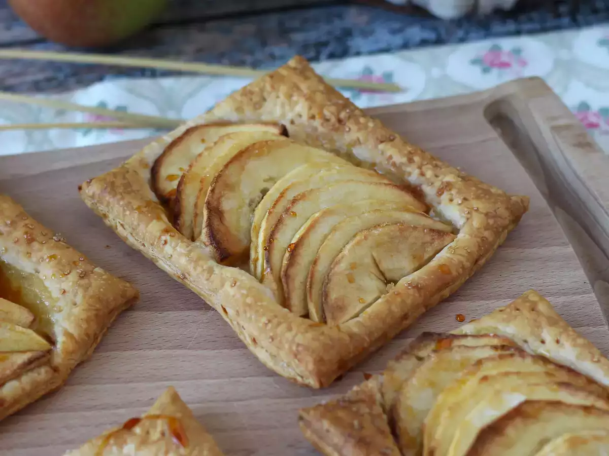 Recept Tanke jabolčne pitice