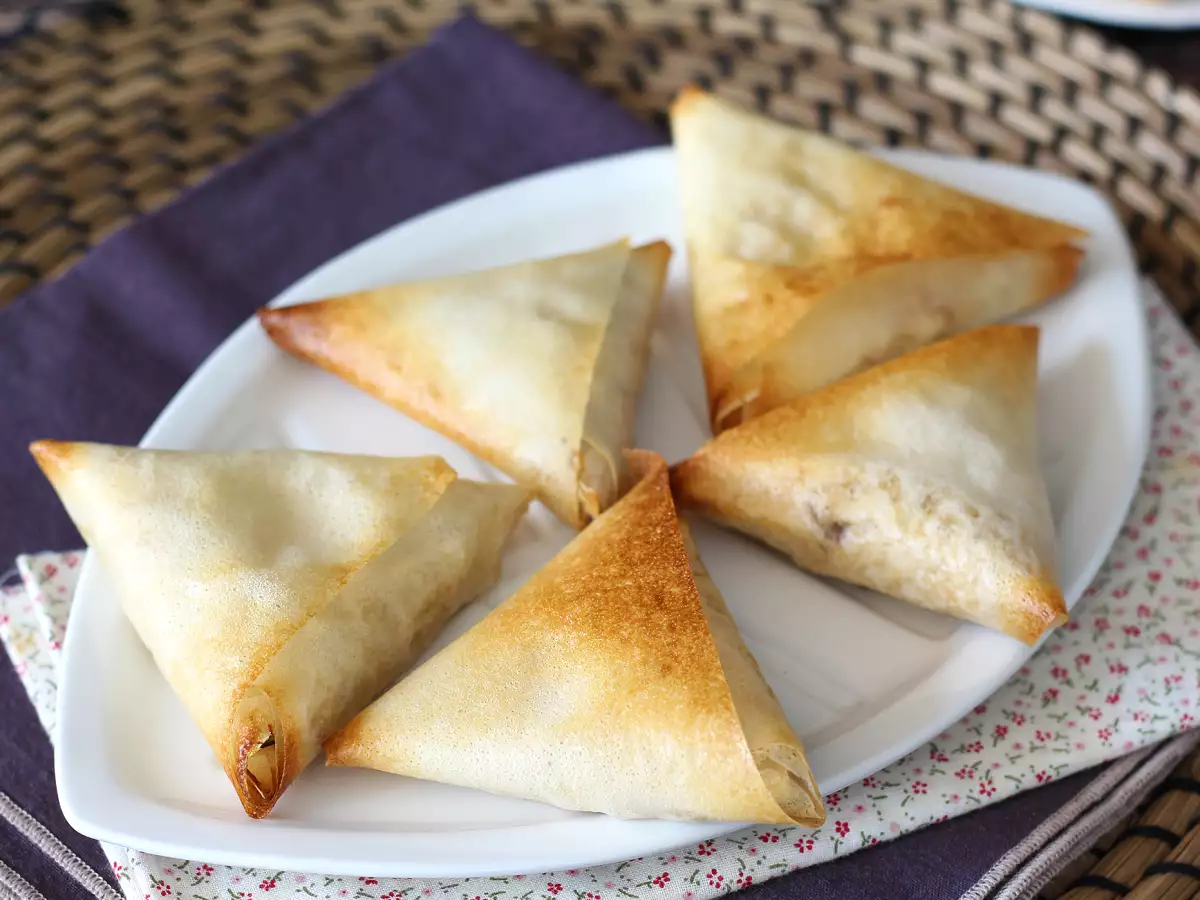 Recept Samose s skušo in svežim sirom