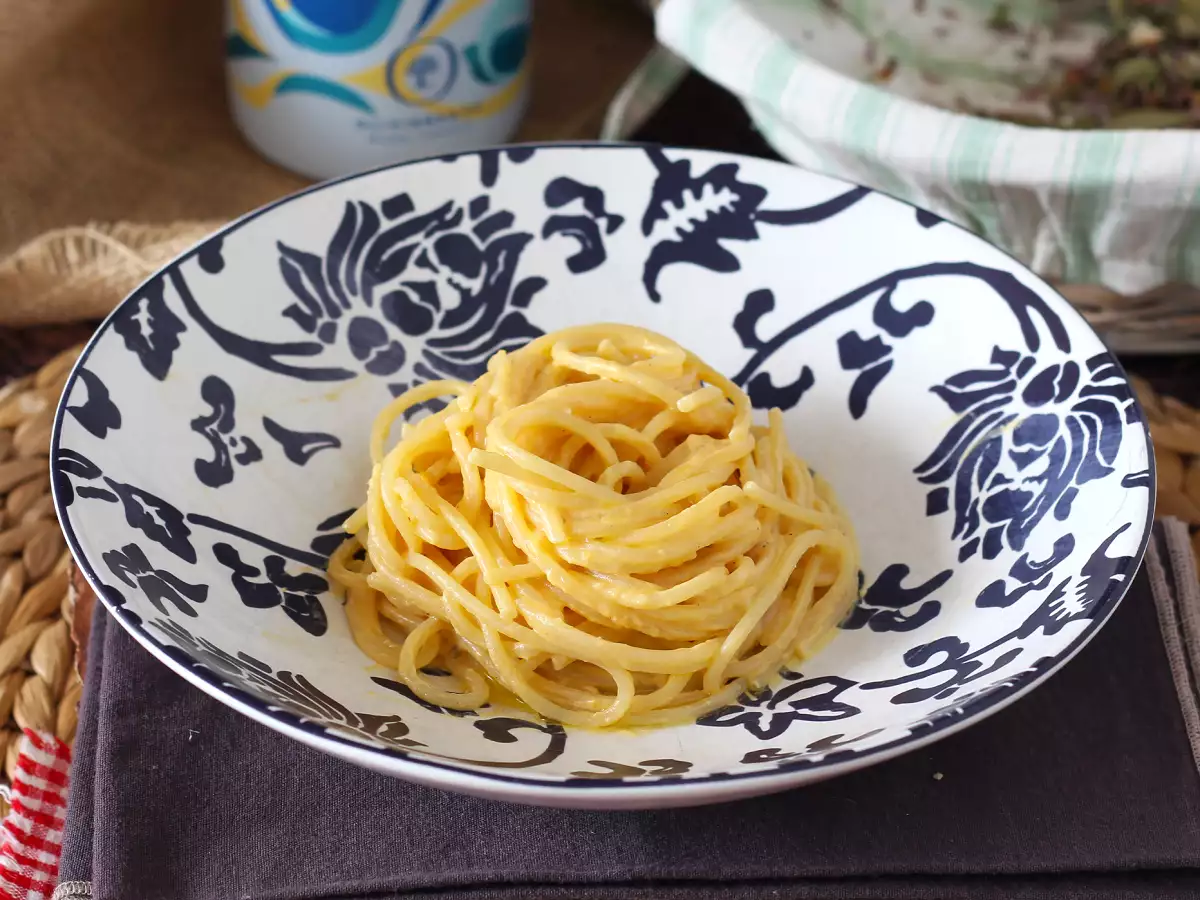 Recept Bučna omaka z rikoto, odlična za testenine ali kot nadev za raviole!