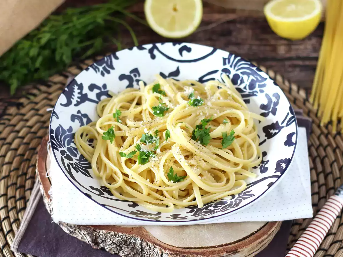 Recept Testenine z limono - pasta al limone (vaša prihodnja najljubša jed!)