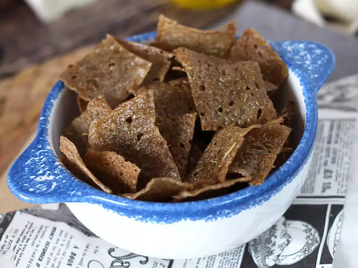 Recept Čips iz ajdovih palačink – kot nalašč za aperitiv!